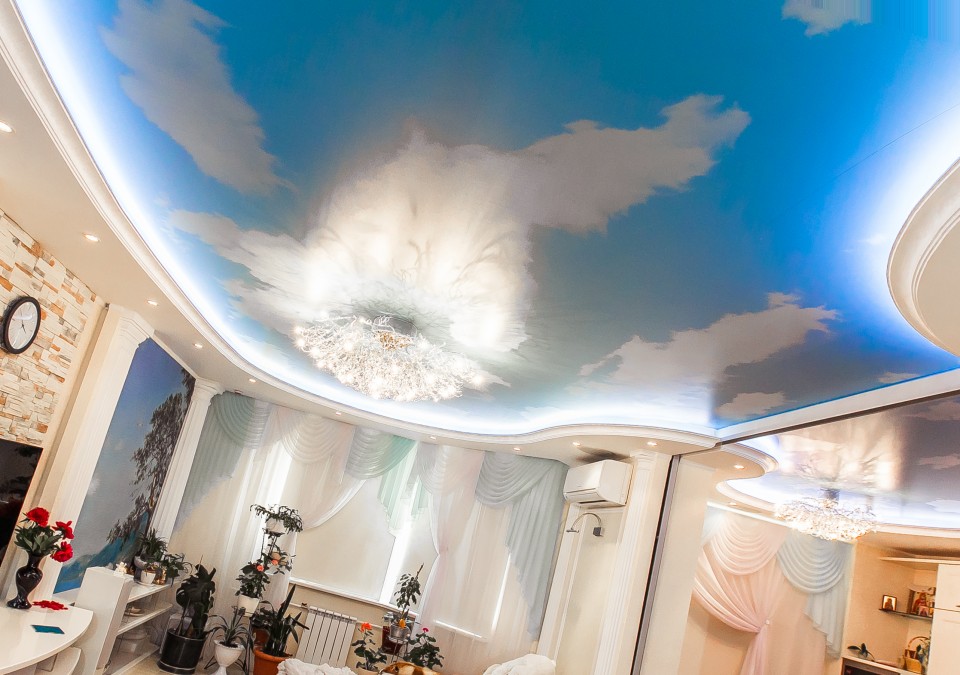 Заказать потолок с фотопечатью в г. Богородск